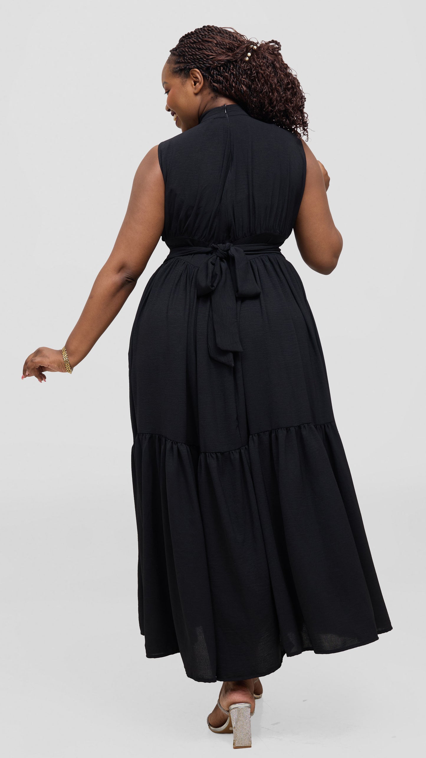 Zambarau Apparel Malaika Dress- Black