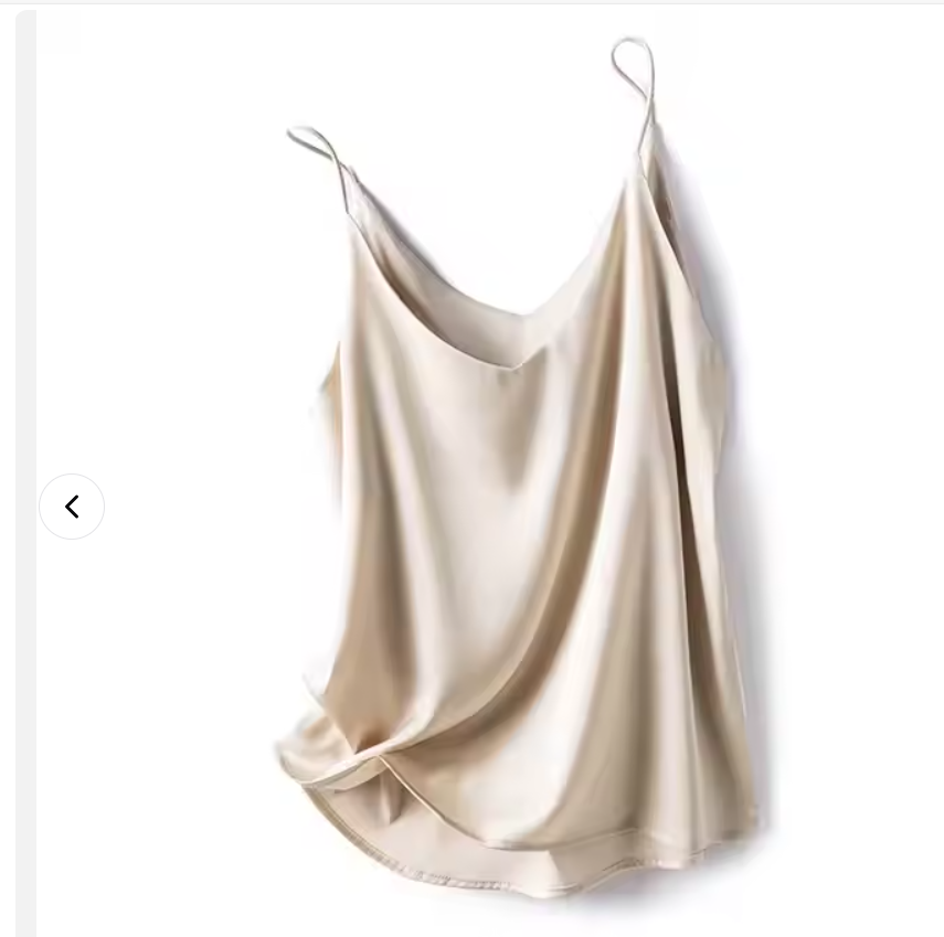 Beige sleeveless camisole
