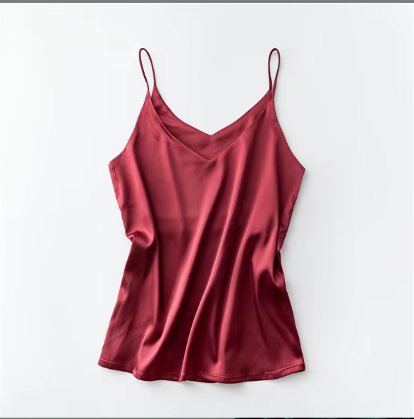 Burgundy Sleeveless camisole