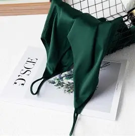 Jungle Green Satin camisoles